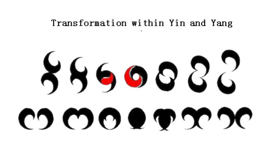 Transformation within yin and yang